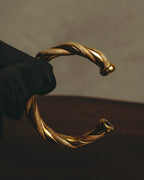-SPECIAL- "Hermès" Twisted cuff bracelet