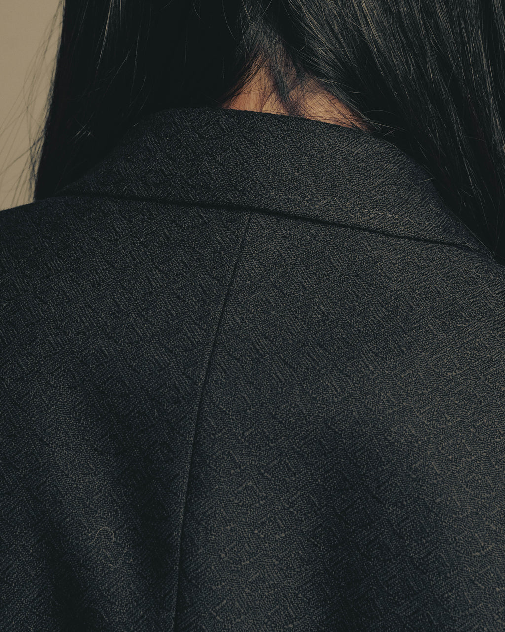 -SPECIAL- “GUCCI” 20’s Textured wool double breasted blazer with gold buttons