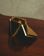 –SPECIAL– "Yves Saint Laurent" 80's-90's Sculptural geometric bracelet