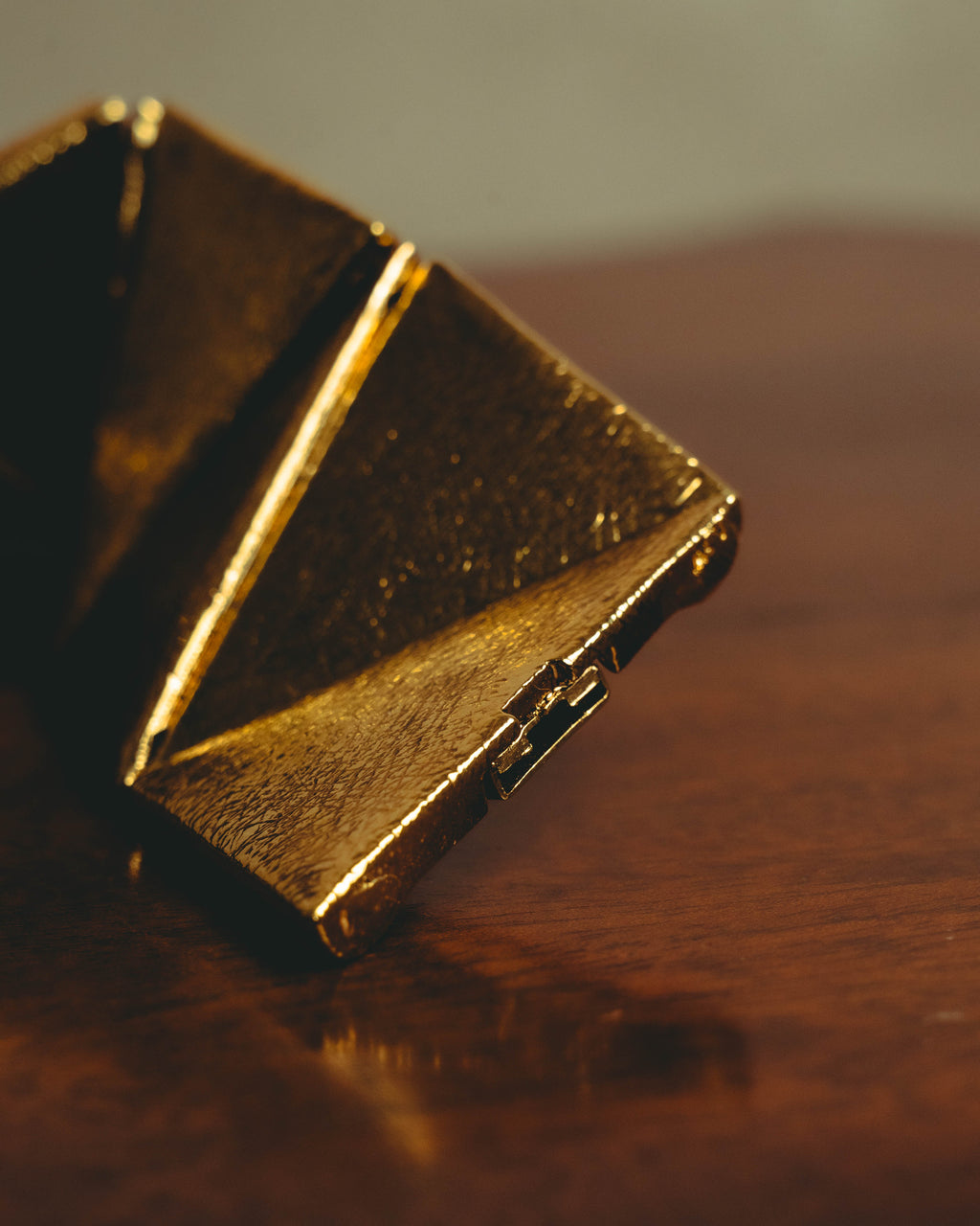 –SPECIAL– "Yves Saint Laurent" 80's-90's Sculptural geometric bracelet