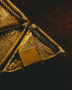 –SPECIAL– "Yves Saint Laurent" 80's-90's Sculptural geometric bracelet