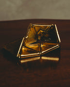 –SPECIAL– "Yves Saint Laurent" 80's-90's Sculptural geometric bracelet