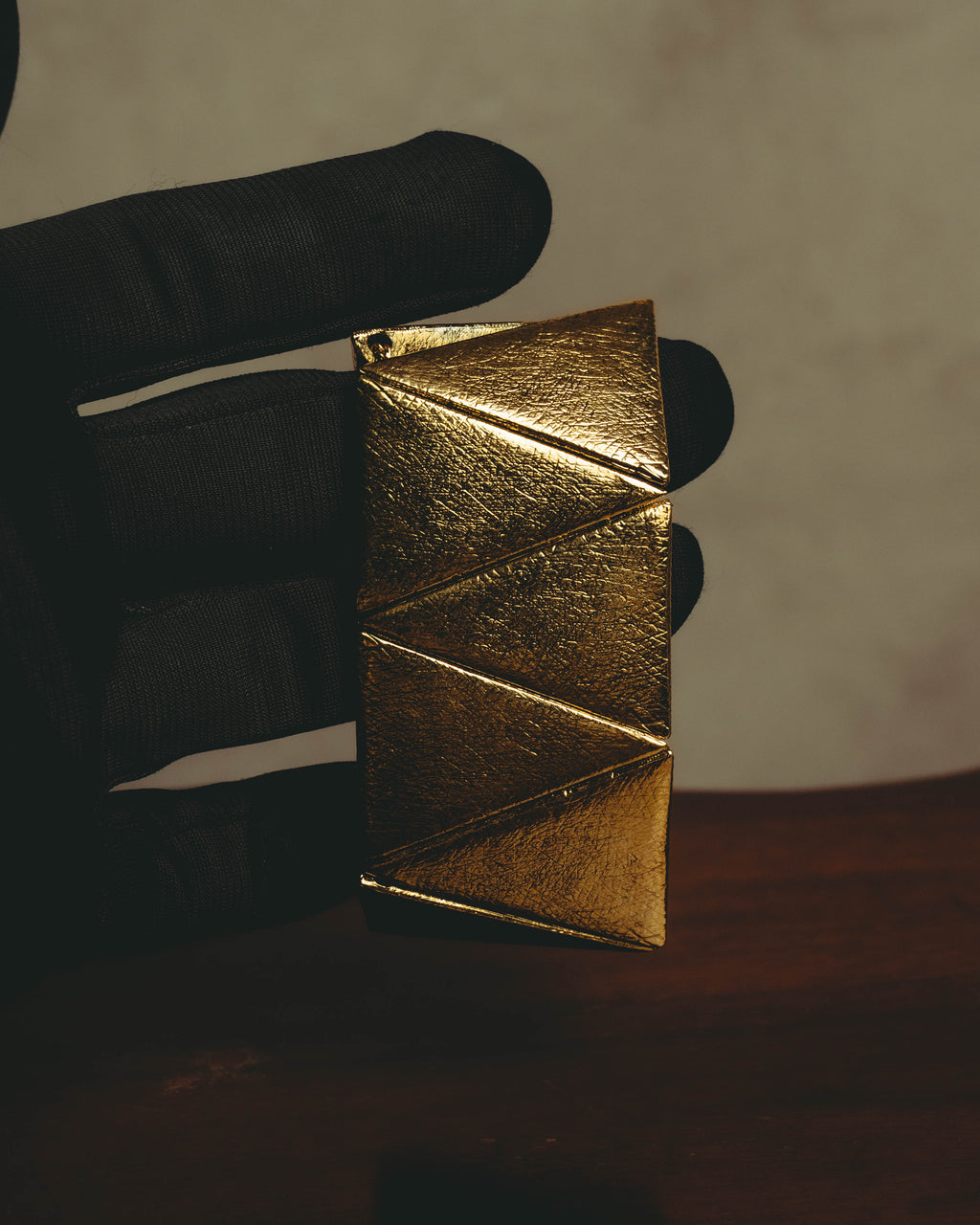 –SPECIAL– "Yves Saint Laurent" 80's-90's Sculptural geometric bracelet