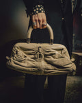 -SPECIAL- “Christian Dior” 00’s-10’s Karenina ruched leather top handle bag