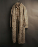 “Vintage” 80’s Shaggy textured long knit coat
