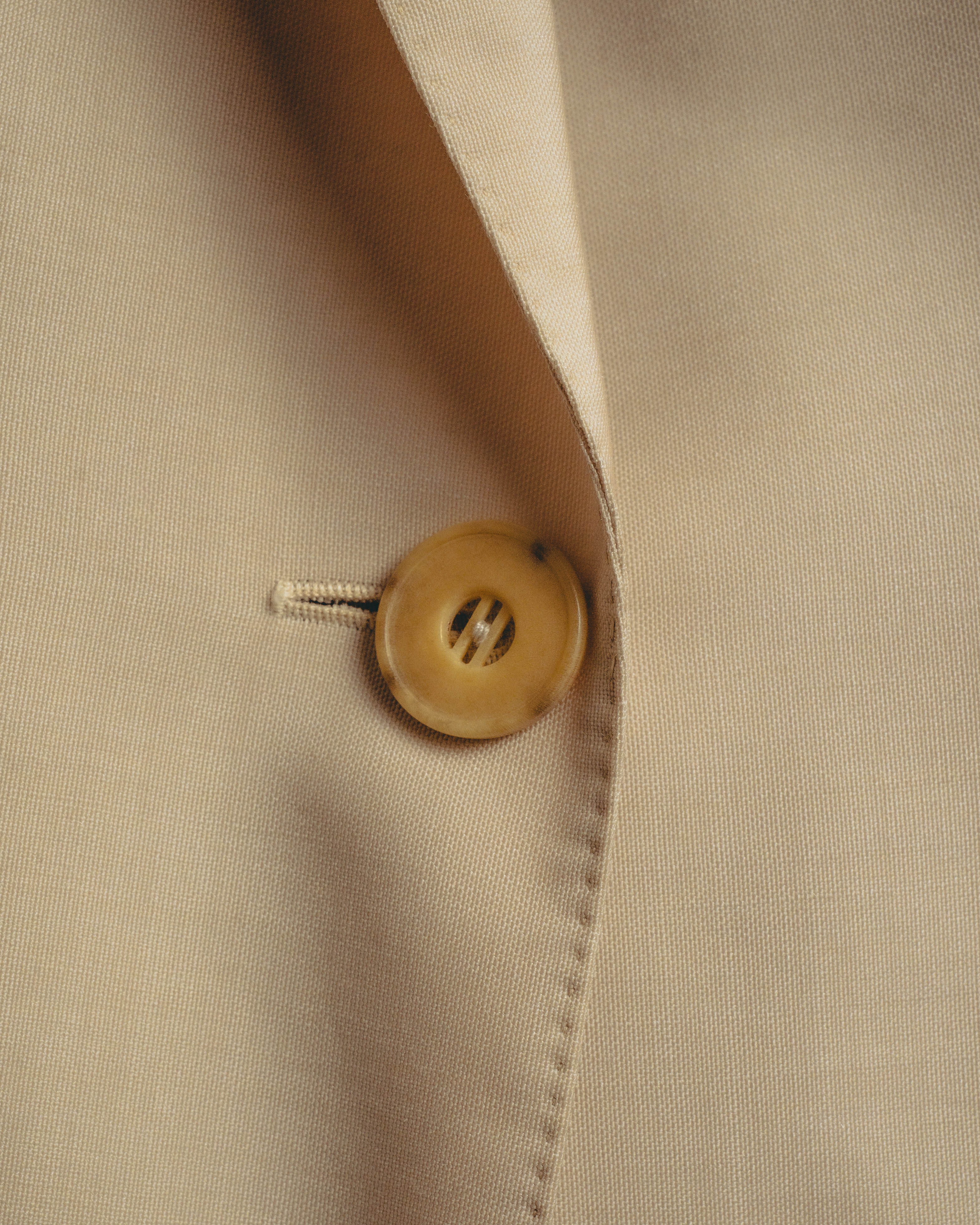 –SPECIAL– "Hermès" 90's-00's Lustrous mohair single-breasted blazer