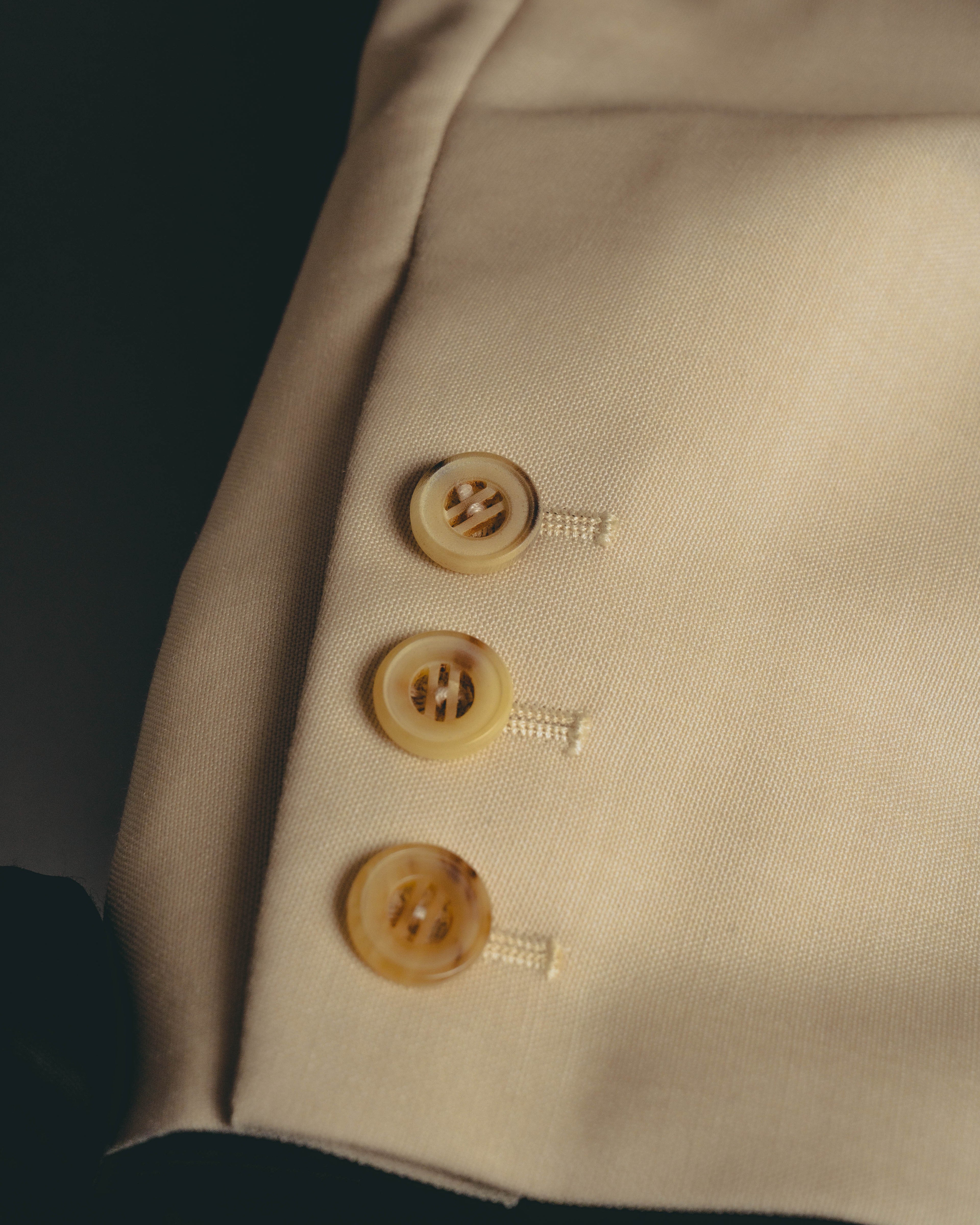 –SPECIAL– "Hermès" 90's-00's Lustrous mohair single-breasted blazer