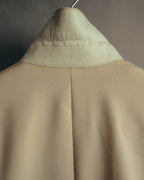 –SPECIAL– "Hermès" 90's-00's Lustrous mohair single-breasted blazer