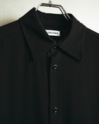 "BALENCIAGA" 2010's Minimalist black oversized shirt