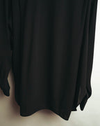 "BALENCIAGA" 2010's Minimalist black oversized shirt