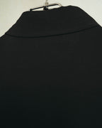 "BALENCIAGA" 2010's Minimalist black oversized shirt