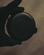 “Cartier” 80’s-90’s Panthère round leather compact mirror