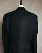 "BALENCIAGA" 80's-90's Structured wool blazer