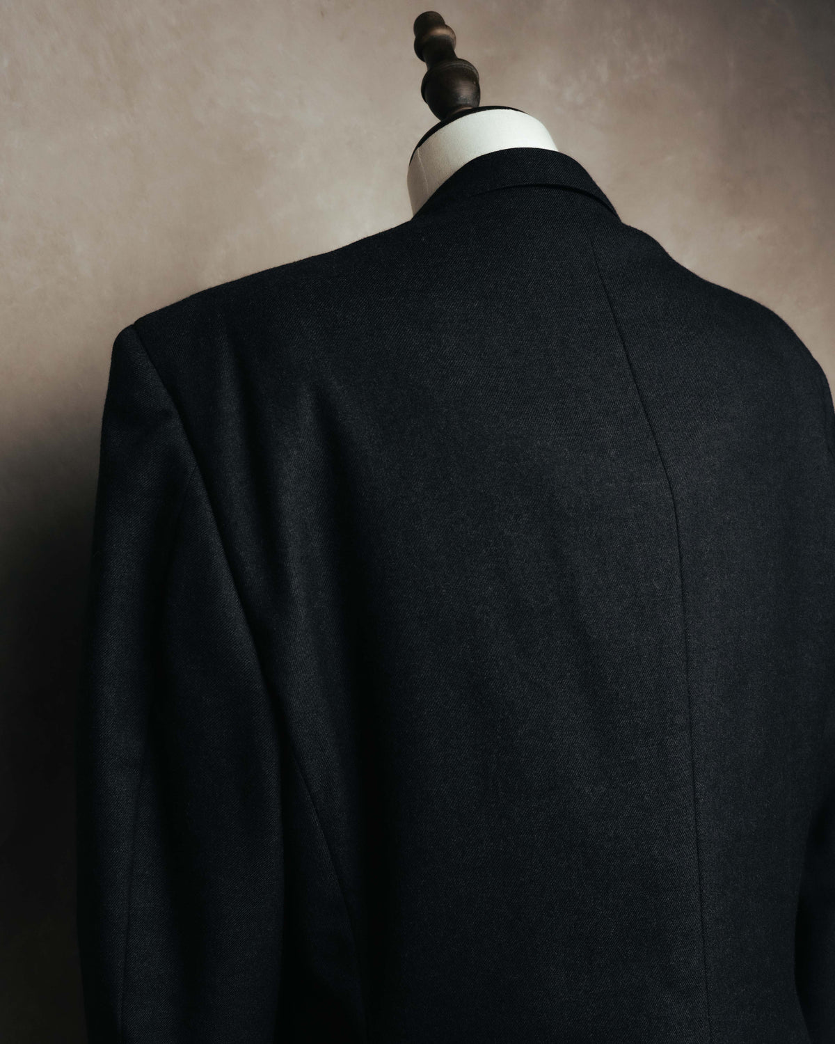 "BALENCIAGA" 80's-90's Structured wool blazer