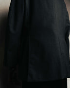 "BALENCIAGA" 80's-90's Structured wool blazer