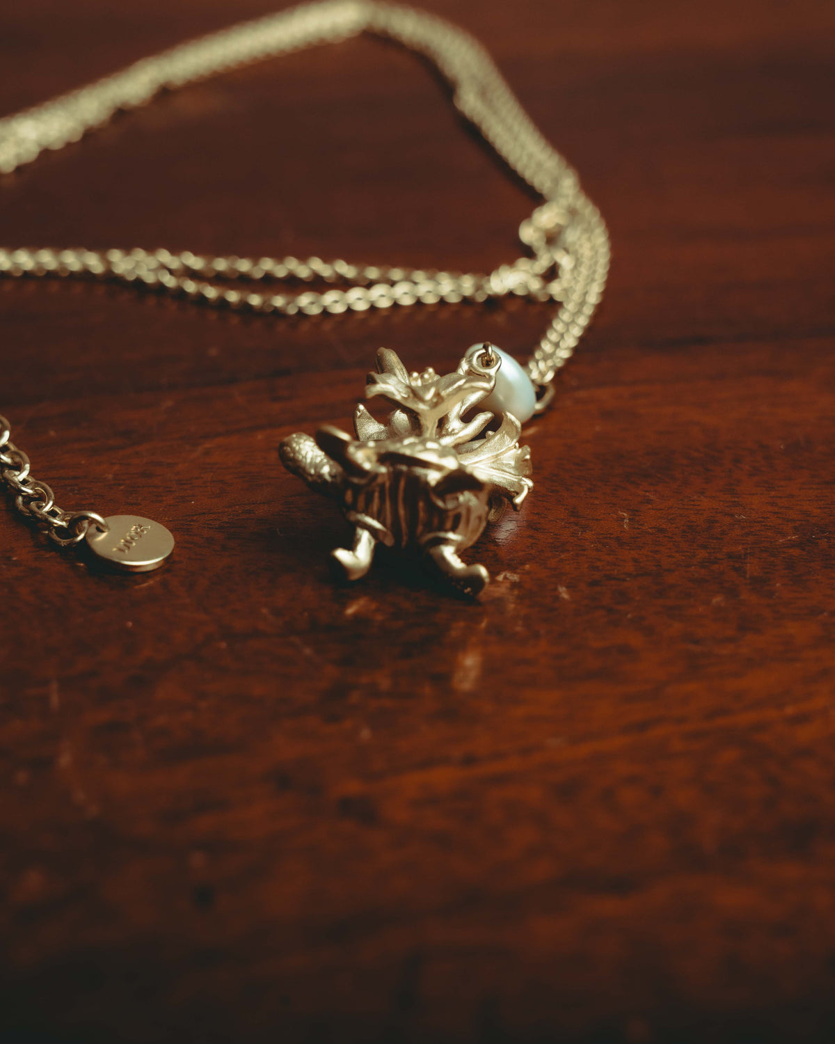 -SPECIAL- “Dior” 22’s-23’s Rêve d’Infini floral turtle long necklace