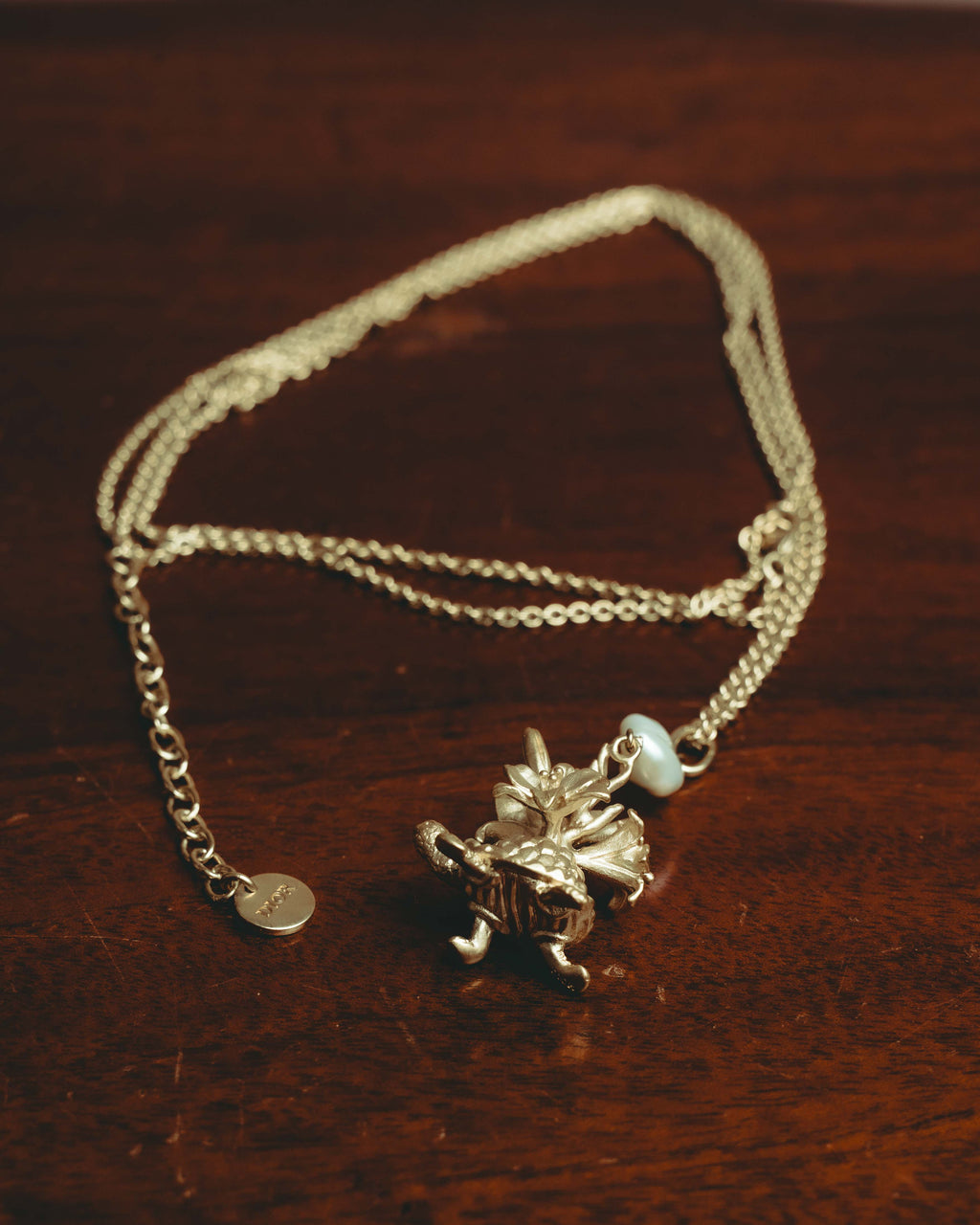 -SPECIAL- “Dior” 22’s-23’s Rêve d’Infini floral turtle long necklace