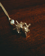-SPECIAL- “Dior” 22’s-23’s Rêve d’Infini floral turtle long necklace