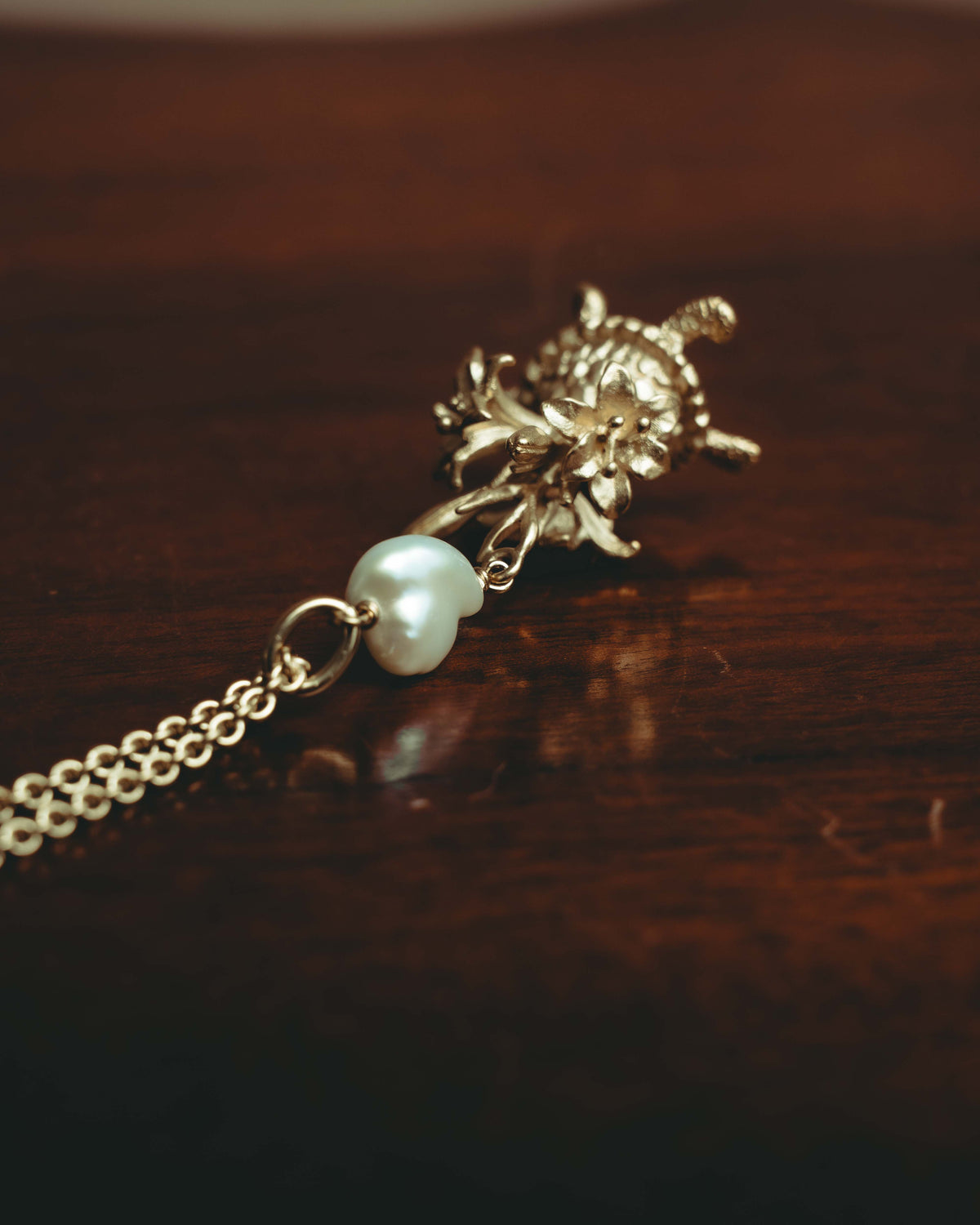 -SPECIAL- “Dior” 22’s-23’s Rêve d’Infini floral turtle long necklace