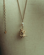 -SPECIAL- “Dior” 22’s-23’s Rêve d’Infini floral turtle long necklace