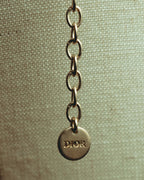 -SPECIAL- “Dior” 22’s-23’s Rêve d’Infini floral turtle long necklace