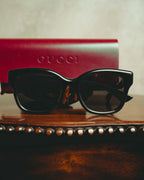 -SPECIAL- “GUCCI” 2025-26 Sculpted square frame double G sunglasses