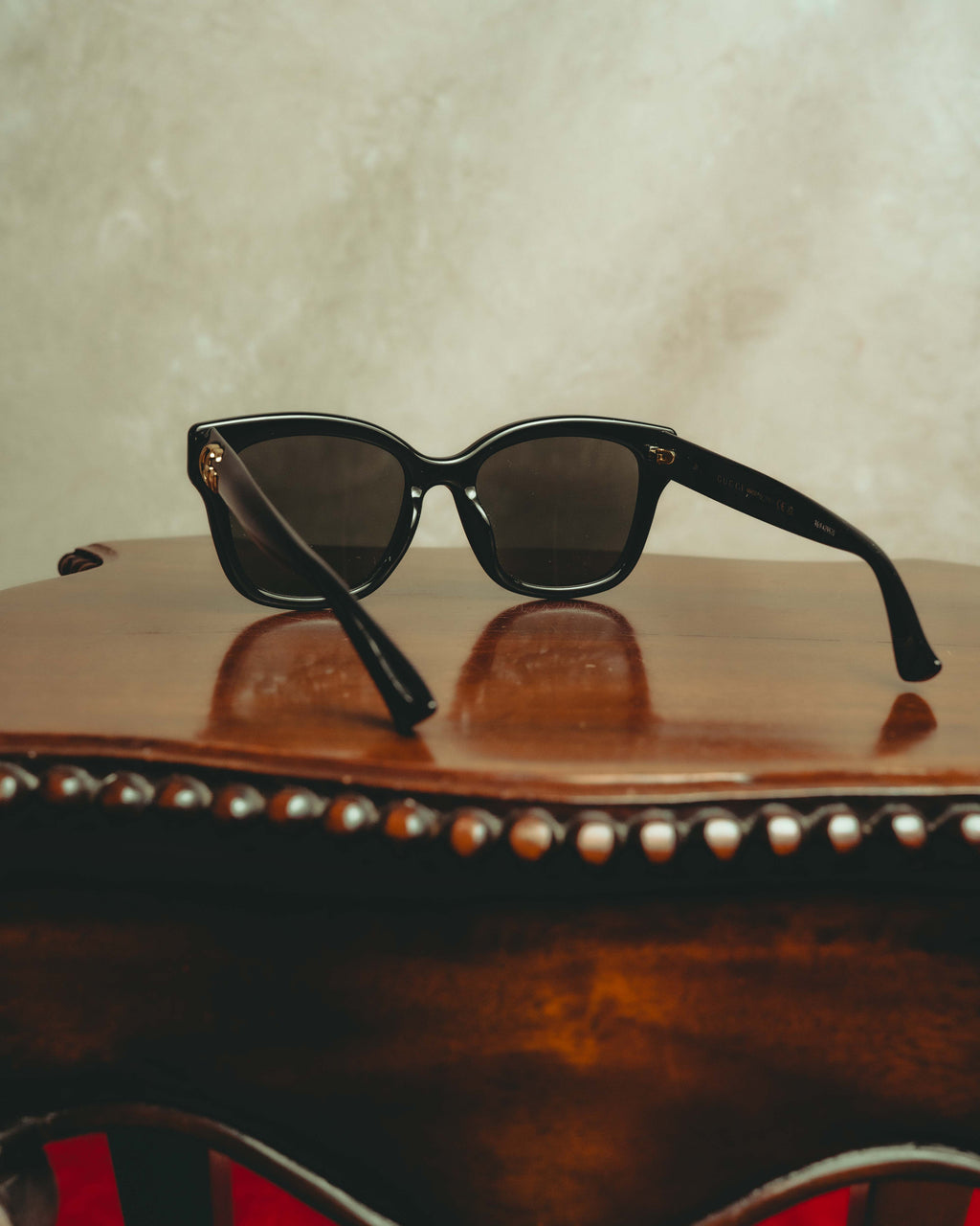 -SPECIAL- “GUCCI” 2025-26 Sculpted square frame double G sunglasses