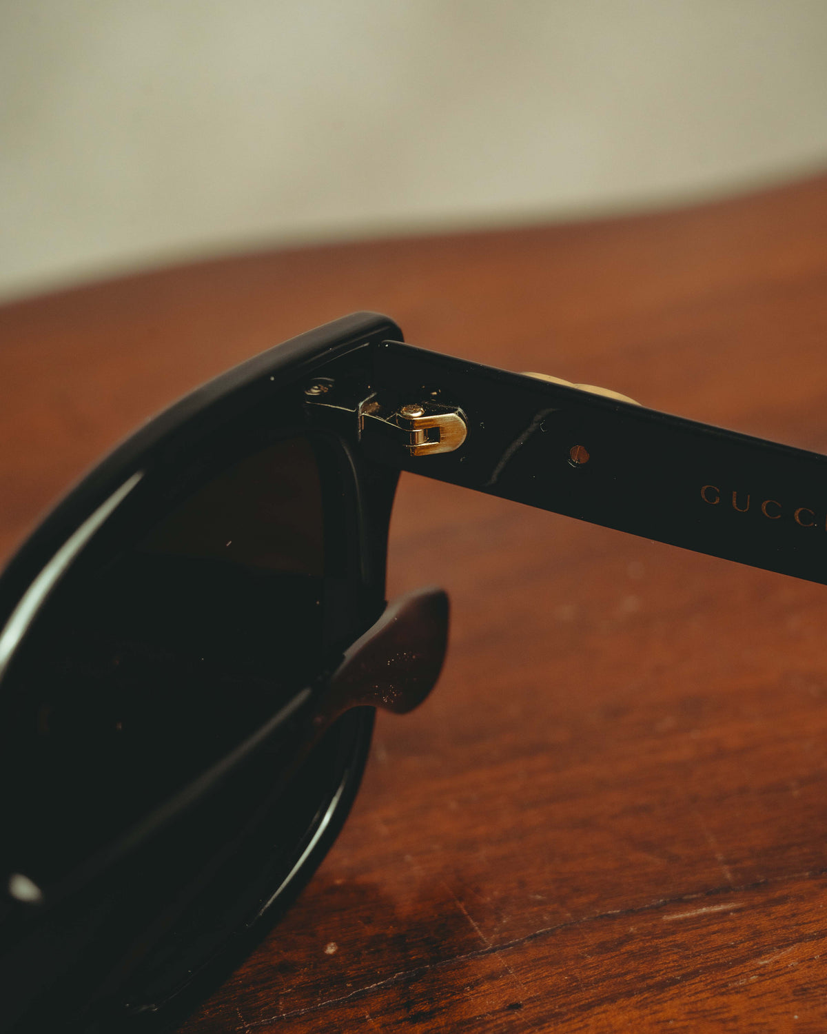 -SPECIAL- “GUCCI” 2025-26 Sculpted square frame double G sunglasses