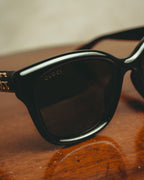 -SPECIAL- “GUCCI” 2025-26 Sculpted square frame double G sunglasses