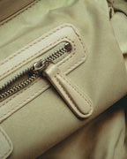 -SPECIAL- “Christian Dior” 00’s-10’s Karenina ruched leather top handle bag