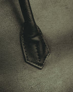 -SPECIAL- “Pierre Cardin” 90’s-00’s Belted flap leather top handle bag