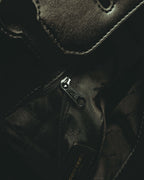 -SPECIAL- “Pierre Cardin” 90’s-00’s Belted flap leather top handle bag