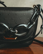 -SPECIAL- “RED VALENTINO” 20’s Minimaxi chain textured leather crossbody bag