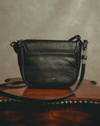 -SPECIAL- “RED VALENTINO” 20’s Minimaxi chain textured leather crossbody bag