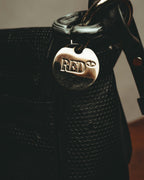 -SPECIAL- “RED VALENTINO” 20’s Minimaxi chain textured leather crossbody bag