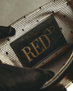 -SPECIAL- “RED VALENTINO” 20’s Minimaxi chain textured leather crossbody bag