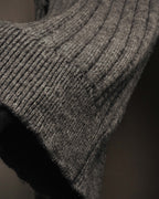 "DOLCE & GABBANA" 00's-10's Textured ribbed v-neck sweater