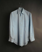 "Yves Saint Laurent" 80's-90's Classic striped dress shirt