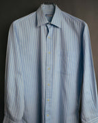 "Yves Saint Laurent" 80's-90's Classic striped dress shirt