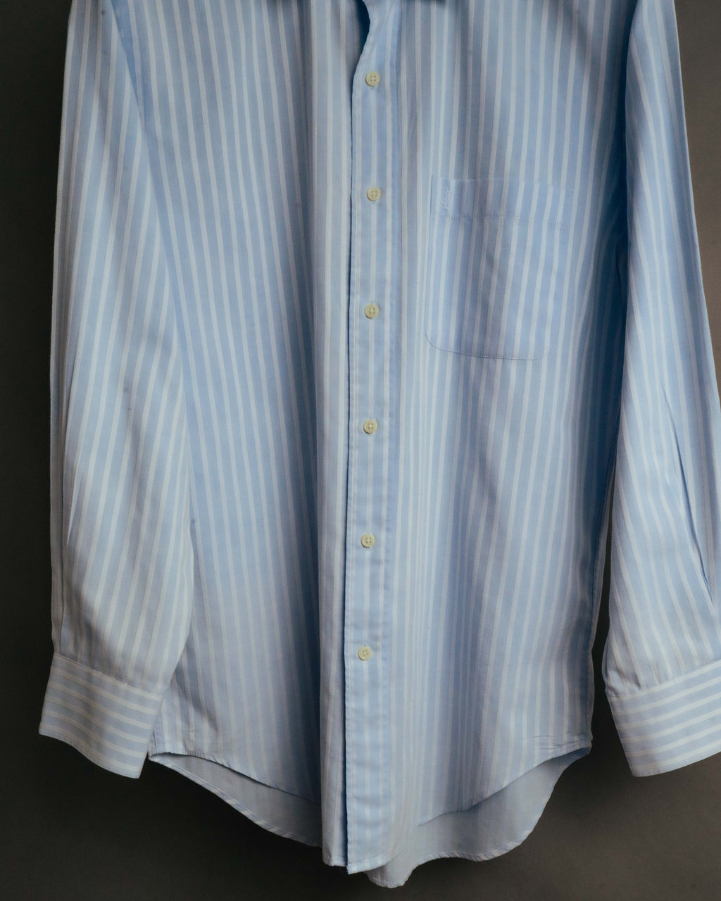 "Yves Saint Laurent" 80's-90's Classic striped dress shirt