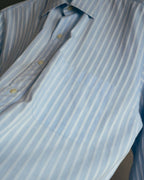 "Yves Saint Laurent" 80's-90's Classic striped dress shirt