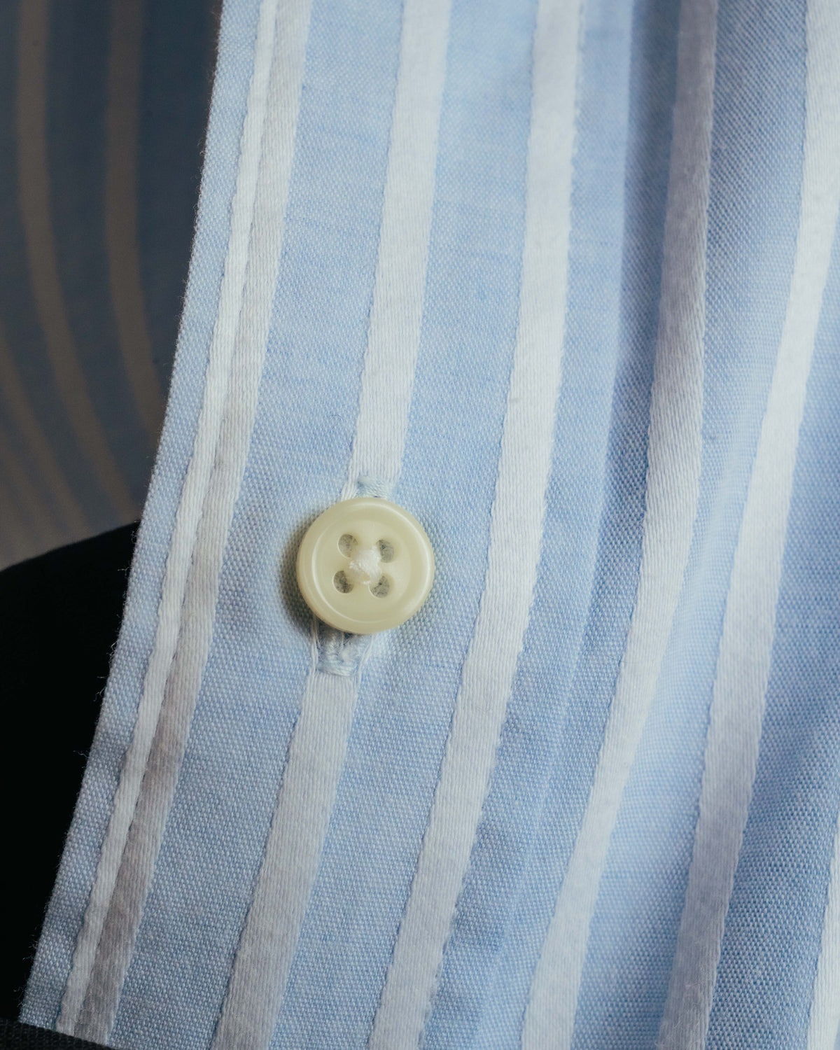 "Yves Saint Laurent" 80's-90's Classic striped dress shirt