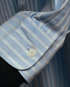"Yves Saint Laurent" 80's-90's Classic striped dress shirt