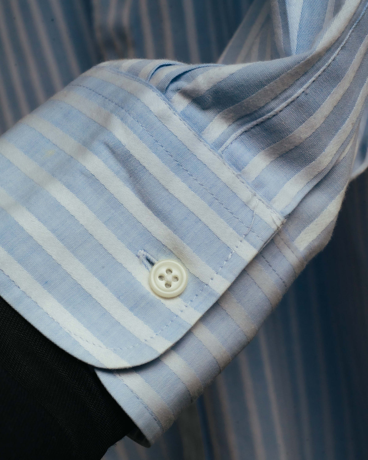 "Yves Saint Laurent" 80's-90's Classic striped dress shirt