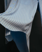 "Yves Saint Laurent" 80's-90's Classic striped dress shirt