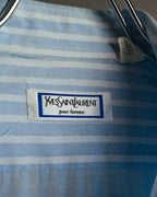 "Yves Saint Laurent" 80's-90's Classic striped dress shirt