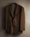 "Burberrys" 90's Cashmere blend single breasted wool blazer