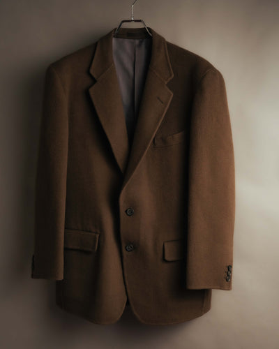 "Burberrys" 90's Cashmere blend single breasted wool blazer