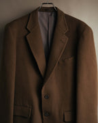 "Burberrys" 90's Cashmere blend single breasted wool blazer