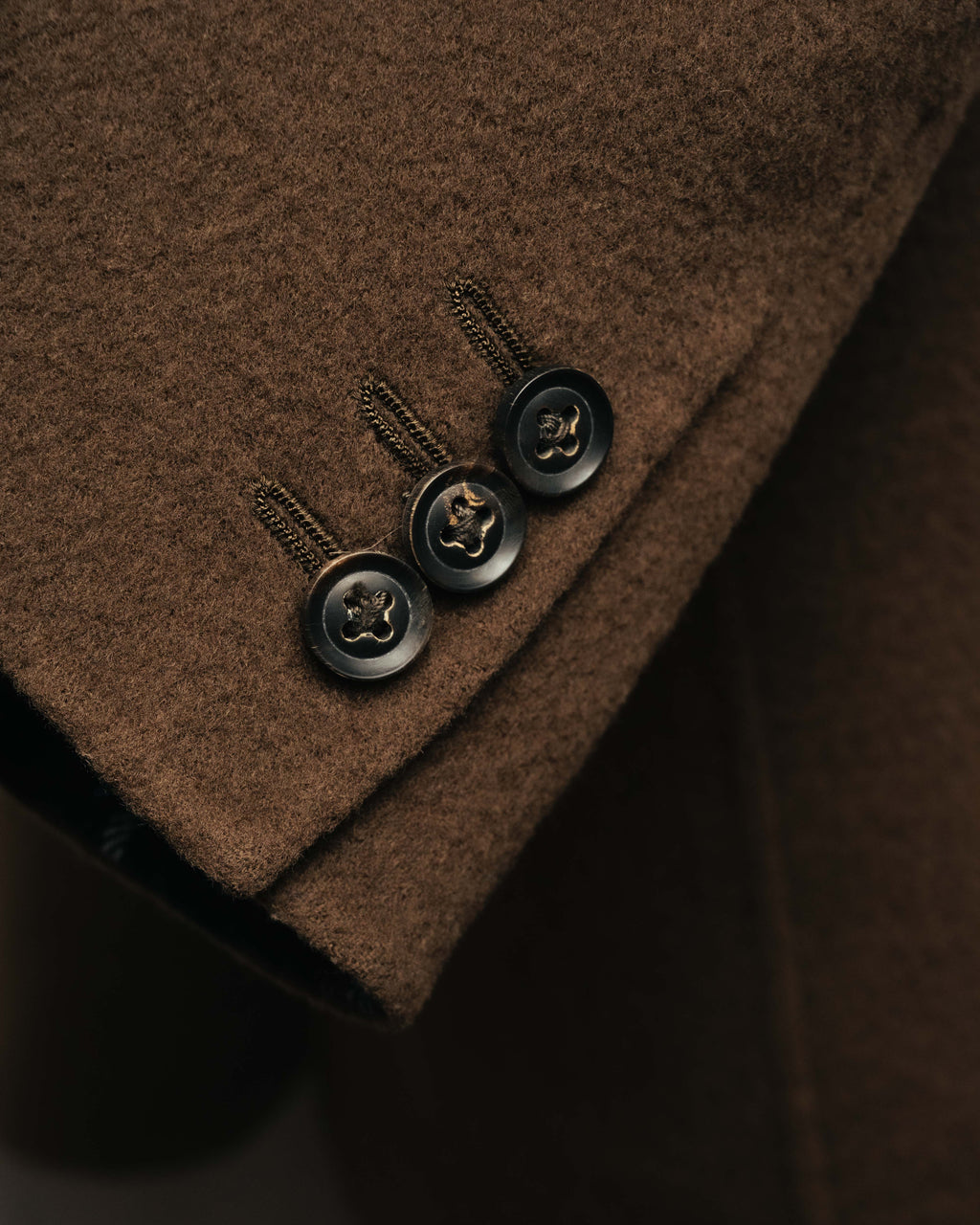 "Burberrys" 90's Cashmere blend single breasted wool blazer